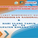Gelar Upacara Hardiknas 2023, Camat Palsel : Terimakasih atas Dedikasi dan Kerja Keras Para Guru