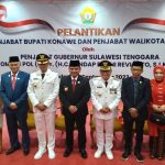 Sah, Harmin Ramba Resmi Jabat Pj Bupati Konawe