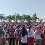 Selenggarakan Zumba Massal, DPC Partai Gerindra Konawe Libatkan 70 Pelaku UMKM