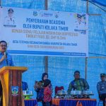 Puluhan Pelajar Kurang Mampu Di Desa Tetewua Kolaka Timur Terima Beasiswa Pendidikan