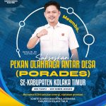 Pekan Depan, Porades Di Kolaka Timur Bakal Di Gelar