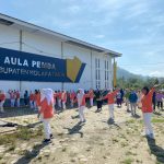 Meriahkan HUT Ke-24 Dengan Berbagai Lomba, DWP Koltim Awali Kegiatan Senam Sehat