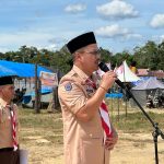 Bupati Koltim Buka Kemah Akbar Eksekutif Pramuka Sorume Di Tirawuta