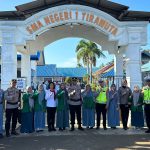 Polres Kolaka Timur Sosialisasikan Penerimaan Anggota Polri Di SMAN 1 Tirawuta, Ini Syaratnya