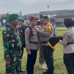 Kapolres Kolaka Timur Pimpin Apel Gelar Pasukan Pengamanan Pemilu 2024