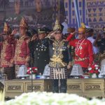 Perdana, Pj Bupati Harmin Pimpin Upacara Peringatan HUT Konawe Ke-64