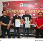 Yudhianto Mahardika Kembali Ambil Formulir Pendaftaran Cawali Kota Kendari Di PDI-P Setelah Demokrat