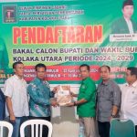 Serius Maju Di Pilkada Kolut, H. Jumarding Resmi Mendaftar Di PPP Sebagai Balon Bupati