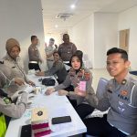 Peringati HUT Lalulintas Ke-69, Dit Lantas Polda Sultra Gelar Donor Darah