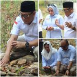 Hormati Leluhur, Harmin – Dessy Sempatkan Ziarah Makam Ponggawa Watukila Di Tongauna