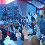 Lelea! Meski Diguyur Hujan Deras, Ribuan Masyarakat Onembute Antusias Hadiri Kampanye Dialogis “HADIR”