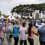 Senam Zumba Dan Lulo Berhadiah Warnai Hari Jadi Wonua Sorume Ke-12