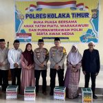 Hari Ke-20 Ramdhan, Polres Koltim Buka Puasa Bersama Dengan Anak Yatim Piatu