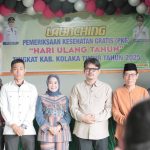 Bupati Azis Bersama Wabup Koltim Lounching Program PKG Di Dangia