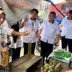 Tim Satgas Pangan Polda Sultra Bersama Disperindag Sidak Sejumlah Pasar Tradisional Di Kendari