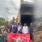 Peduli Korban Kebakaran Di Desa Onemanu Lambandia, Pemda Koltim Berikan  Dukungan Logistik