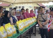 Gandeng Bulog Kolaka, Polres Koltim Laksanakan Gerakan Pangan Murah 