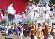 Semarak HUT RI Ke-80 Di Koltim, Tunjukan Semangat Nasionalisme Dalam Lomba Gerak Jalan