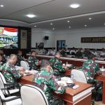 Temui Pangdam XIV Hasanuddin, Dandim Kolaka Paparkan Kesiapan TMMD Ke-126 Di Ueesi Koltim