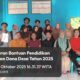 Bangun Masa Depan Warganya, Pemdes Meraka Salurkan Bantuan Pendidikan Kepada 12 Penerima Manfaat