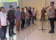Polres Koltim Bakal Turunkan 45 Personil Amankan Pilkades PAW Di Desa Ambapa Dan Amokuni