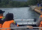 Ditpolairud Polda Lampung Lakukan Patroli Laut Di Area Pelabuhan Bakauheni