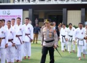 Kapolda Lampung Buka Ujian Sabuk Hitam Karate Inkanas Regional Zona I