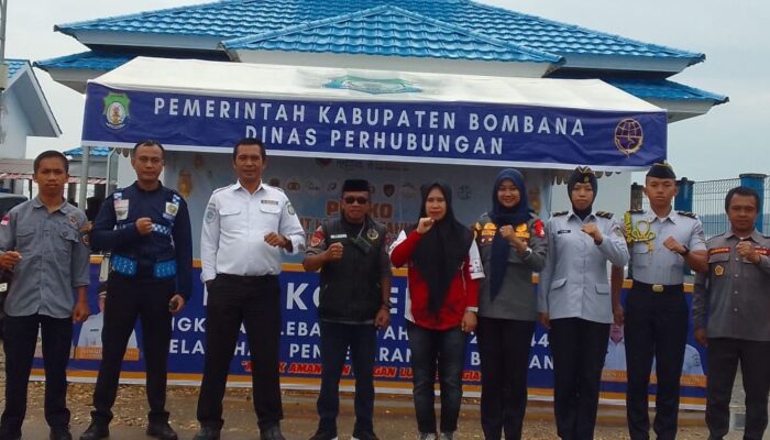 Dishub Bombana Dirikan Posko Pengamanan Dan Pelayanan Angkutan Mudik Lebaran Idul Fitri 1447 H