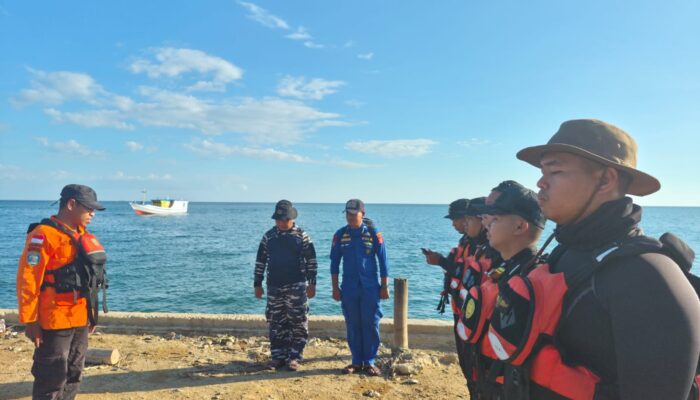 ABK KM Karya Maros Dilaporkan Hilang Di Laut Bombana, Polairud Dan Tim SAR Kerahkan Pencarian
