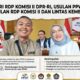 PPWI HADIRI RDP KOMISI II DPR RI, USULAN PPWI MENJADI KESIMPULAN RDP KOMISI II DAN LINTAS KEMENTERIAN