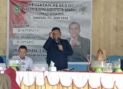 Reses Di Kumapo, Ketua DPRD Konawe Prioritaskan Sumur Bor Atasi Kebutuhan Air Bersih Warga