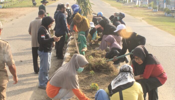 Menuju Lomba Kelurahan Tingkat Regional, DLH Konawe Pastikan Anggaberi Bersih, Asri, Dan Tertata Lewat GIA