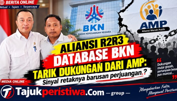 ALIANSI R2R3 DATABASE BKN TARIK DUKUNGAN DARI AMP: SINYAL RETAKNYA BARISAN PERJUANGAN?