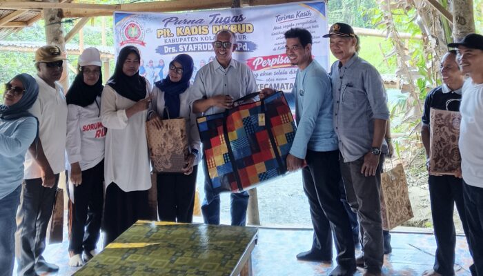 Plt Kadis Dikbud Koltim Purna Tugas, PGRI Loea Tegaskan Ikatan Kekeluargaan Tak Berakhir