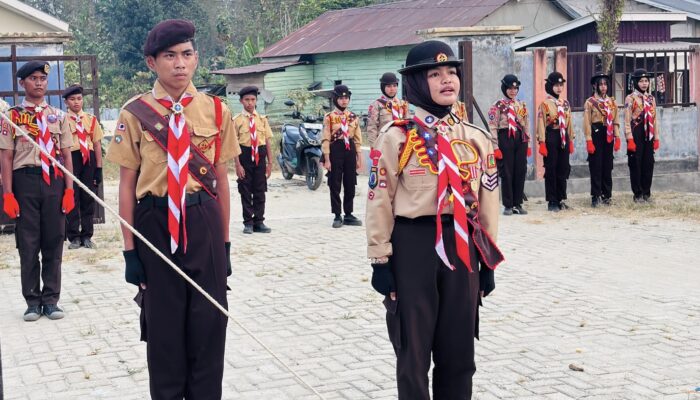 Pangkalan SMPN 1 Tirawuta Juara LT II Kwarran, Wakili Ke Tingkat III Cabang Koltim